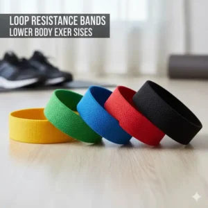 Nahaufnahme von resistance baender test 2026 Loop-Bändern für Unterkörperübungen und Krafttraining