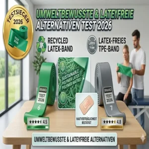 Ökologische und latexfreie Alternativen im großen therapie latexband test 2026.