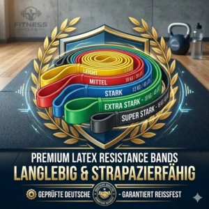 Ein Haltbarkeitstest zeigt die hohe Elastizität der latex resistance bands langlebig.