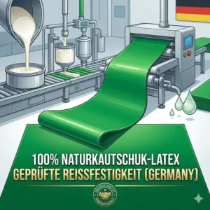 Die latex resistance bands langlebig bestehen aus 100% Naturkautschuk.