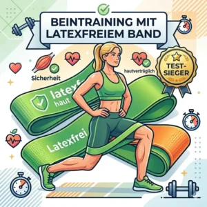Eine Infografik mit Vergleichswerten aus dem aktuellen latexfrei trainingsband test.