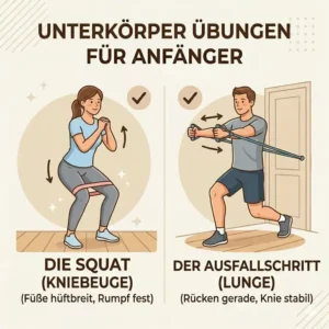 5: Anleitung für Kniebeugen bei der Verwendung von einem leichtes widerstandsband anfänger.