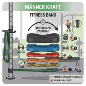 comparison chart different resistance band levels fitness band maenner kraft